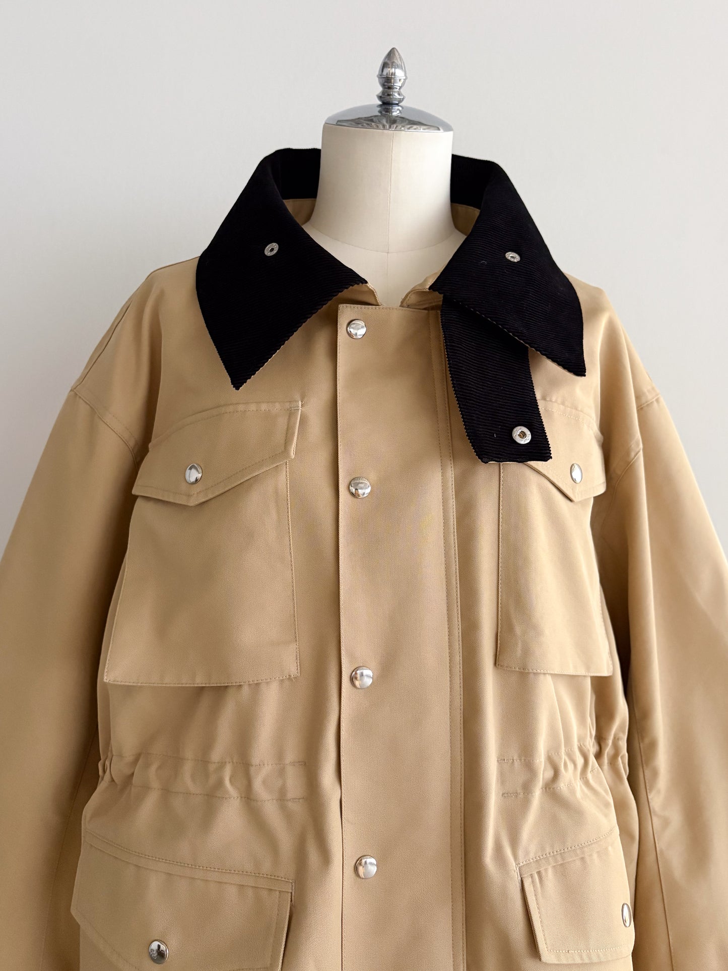 Pqran　ジップアップジャケット