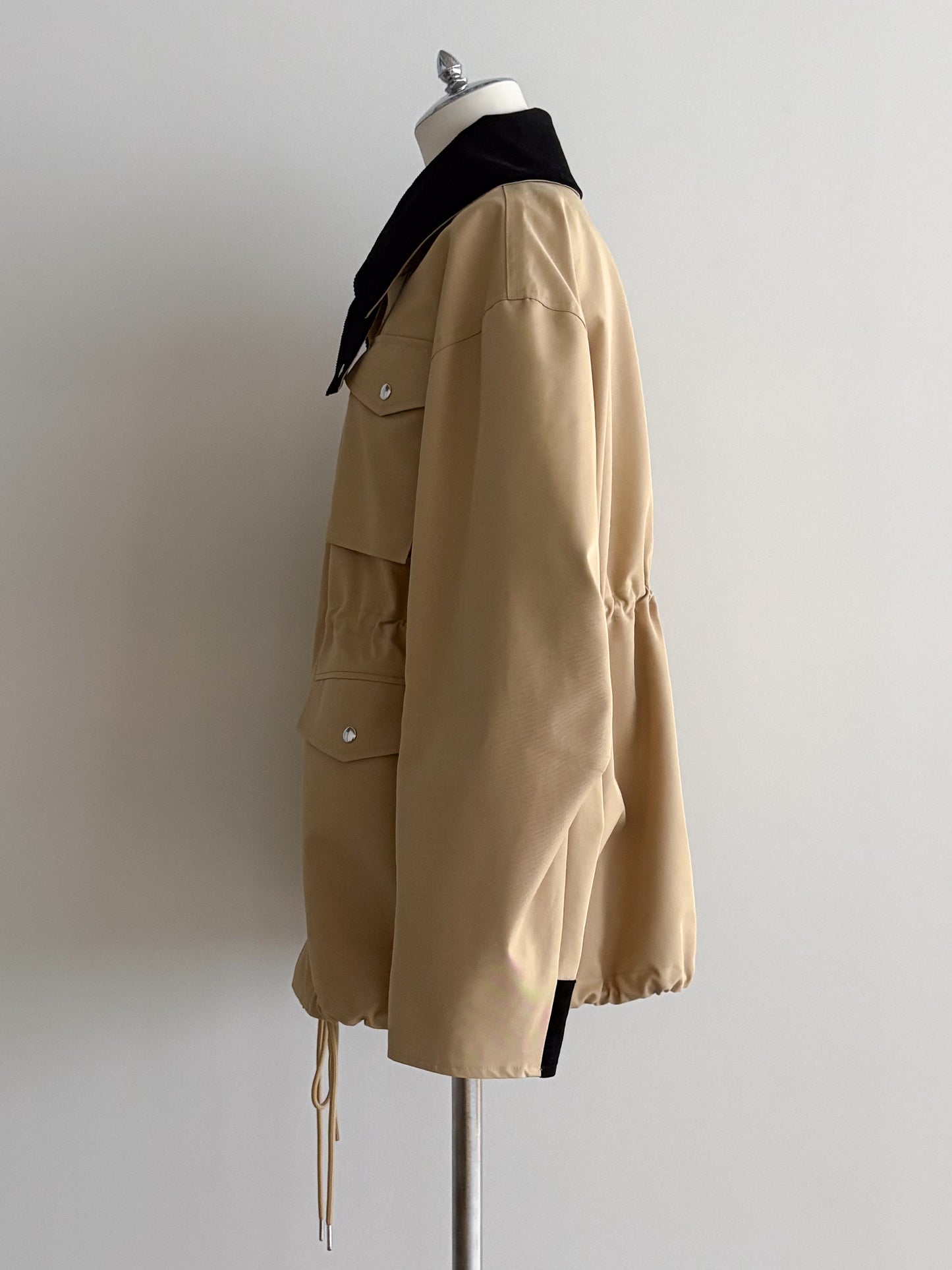 Pqran　ジップアップジャケット