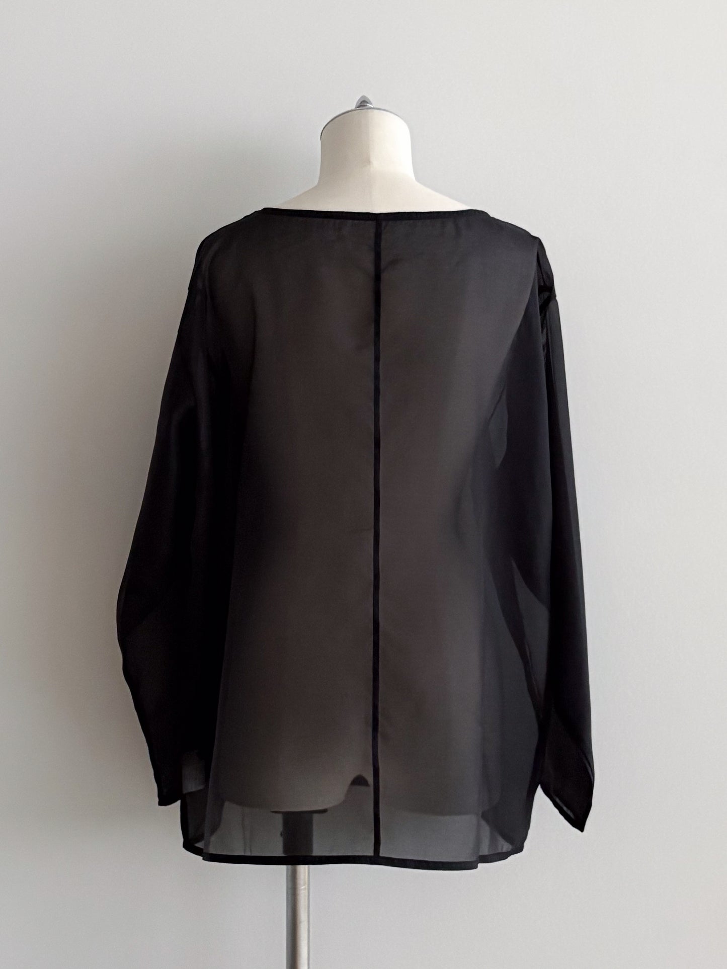 eru　【オリジナル図案】CAT 刺繍レイヤードロングスリーブTシャツ