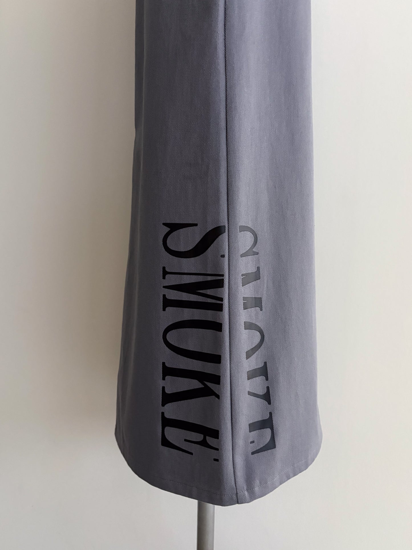 Pqran　【オリジナル図案】ウイスキープリント×刺繍スカート