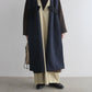 Pqran　【マルチWAY】配色ロングコート