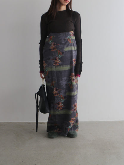 2WAY配色タートルネック