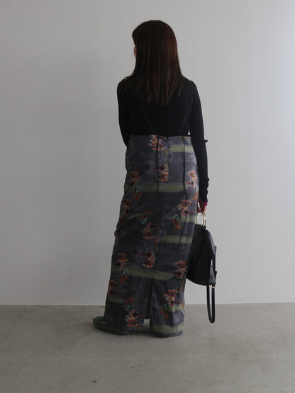 2WAY配色タートルネック