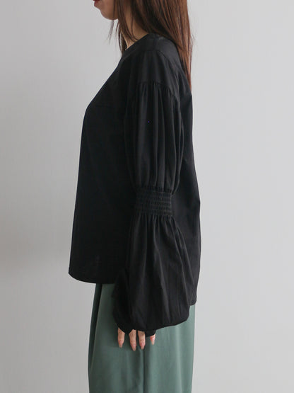 2WAYギャザースリーブT