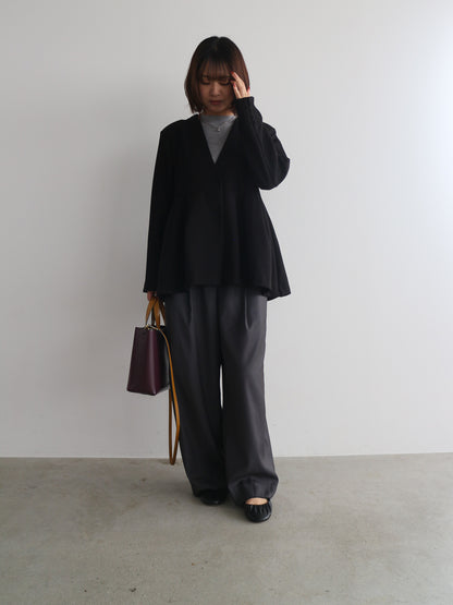 フロントアシメパンツ