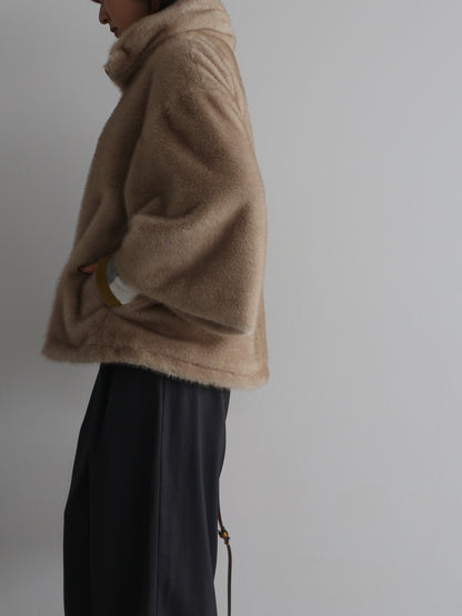 ミンクライクファーブルゾン