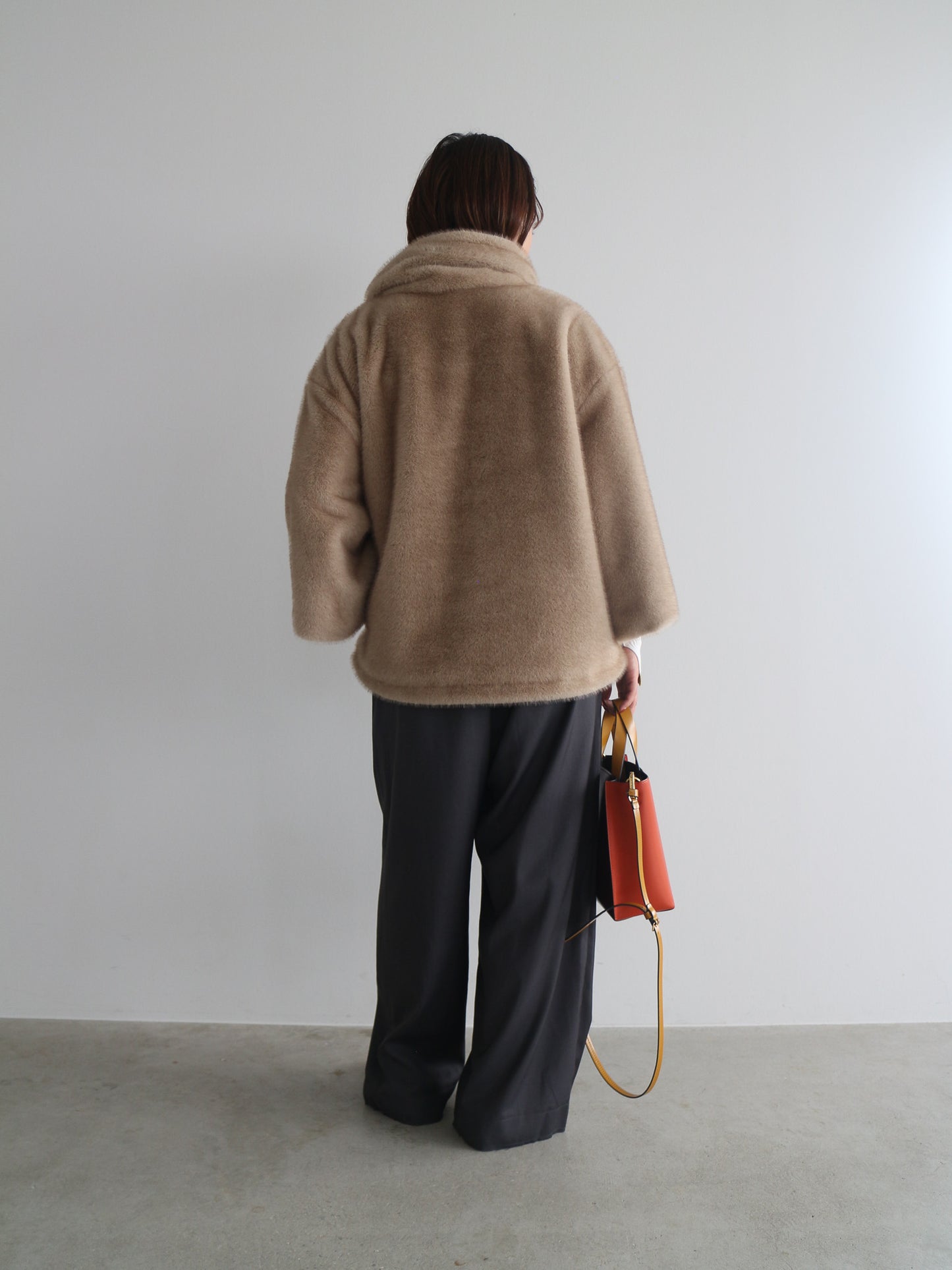 ミンクライクファーブルゾン