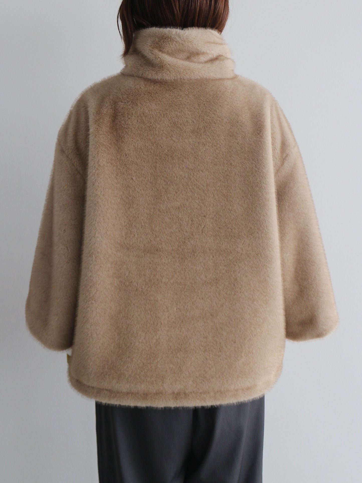 ミンクライクファーブルゾン