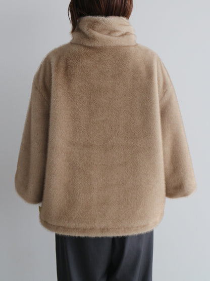 ミンクライクファーブルゾン