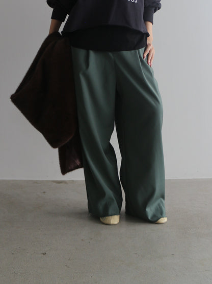 フロントアシメパンツ