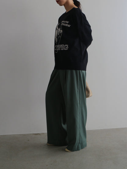 フロントアシメパンツ