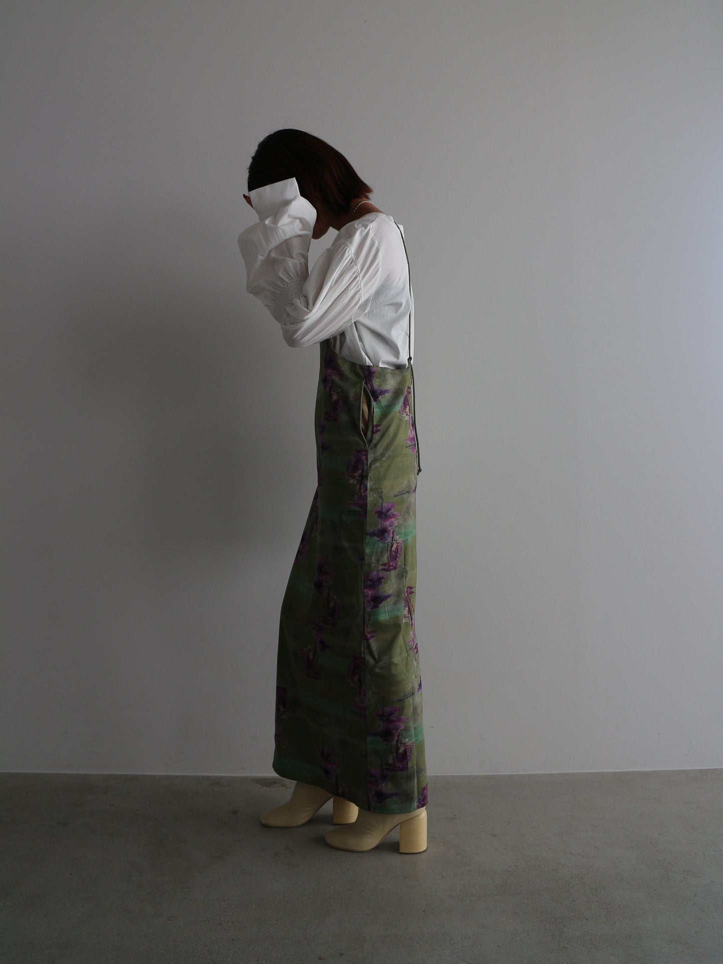 2WAYギャザースリーブT