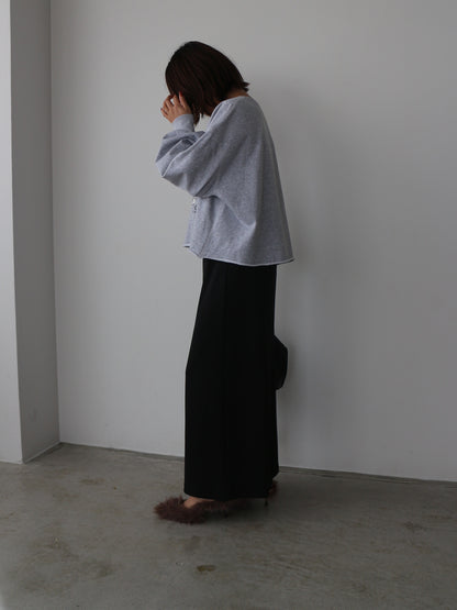 ロゴレーススウェットプルオーバー