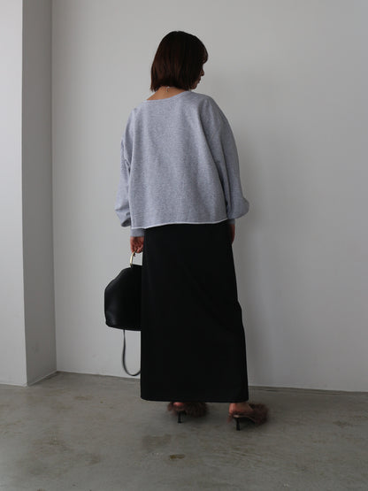 ロゴレーススウェットプルオーバー