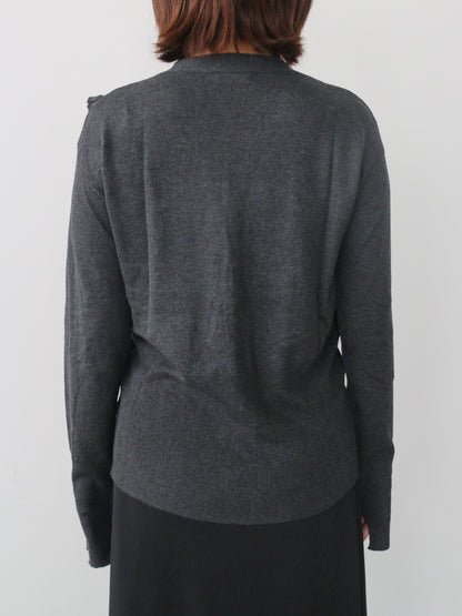 リボンカーディガン