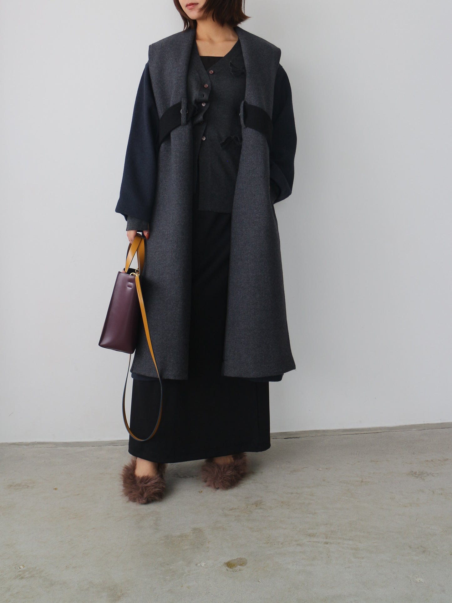 リボンカーディガン