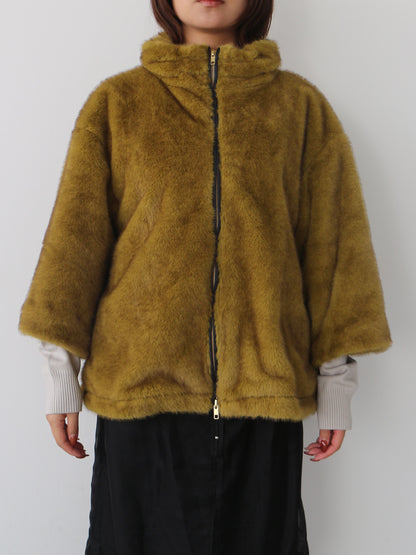 ミンクライクファーブルゾン