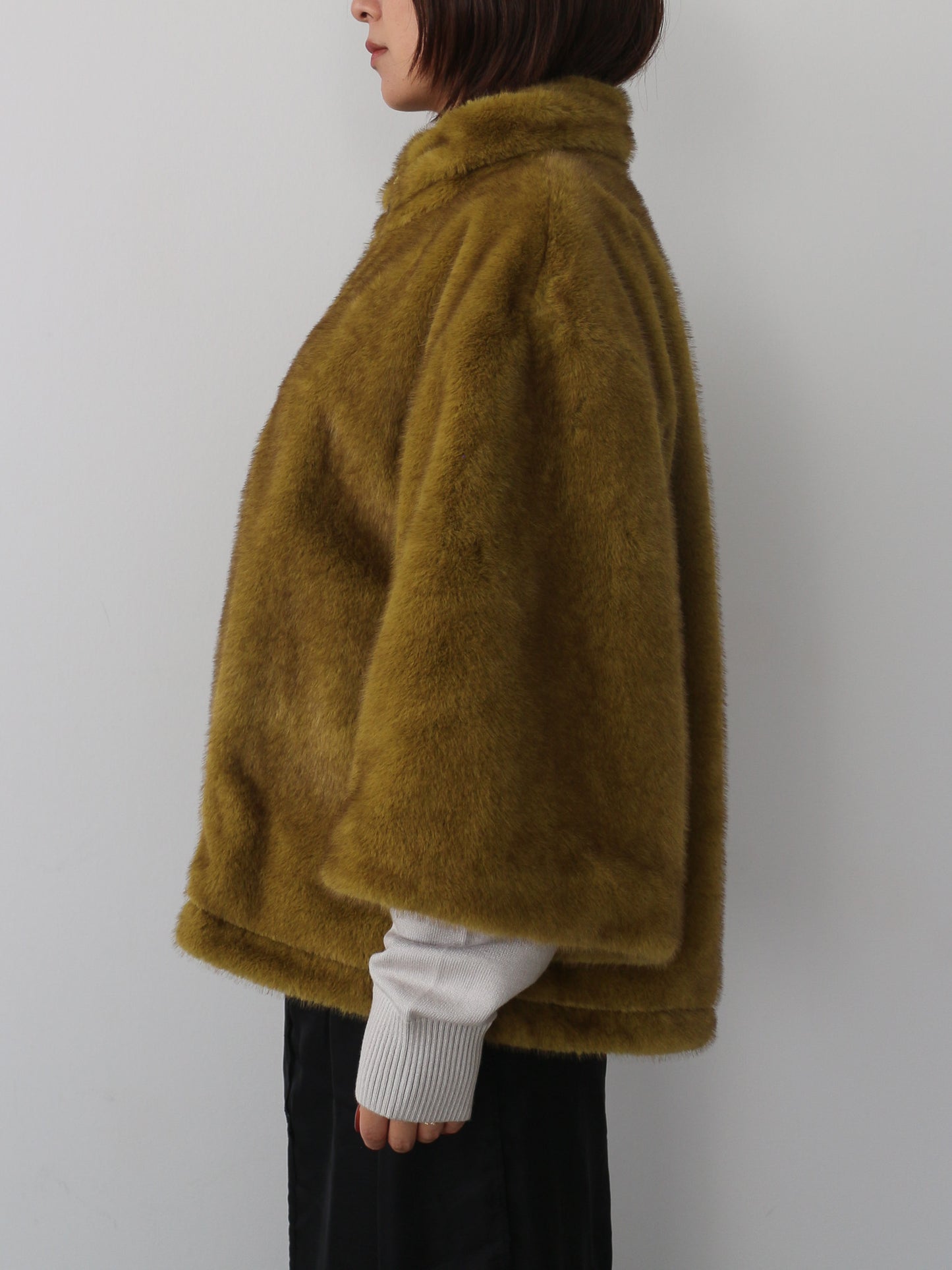 ミンクライクファーブルゾン