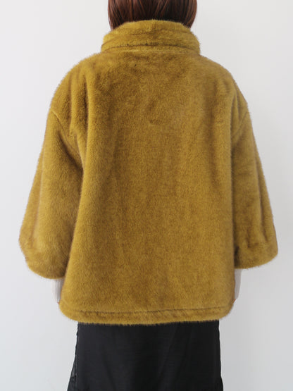 ミンクライクファーブルゾン
