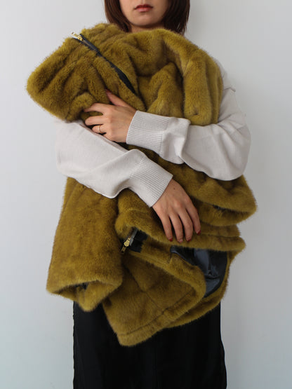 ミンクライクファーブルゾン