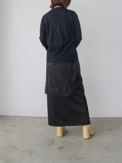 リボンカーディガン