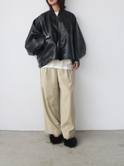 フロントアシメパンツ