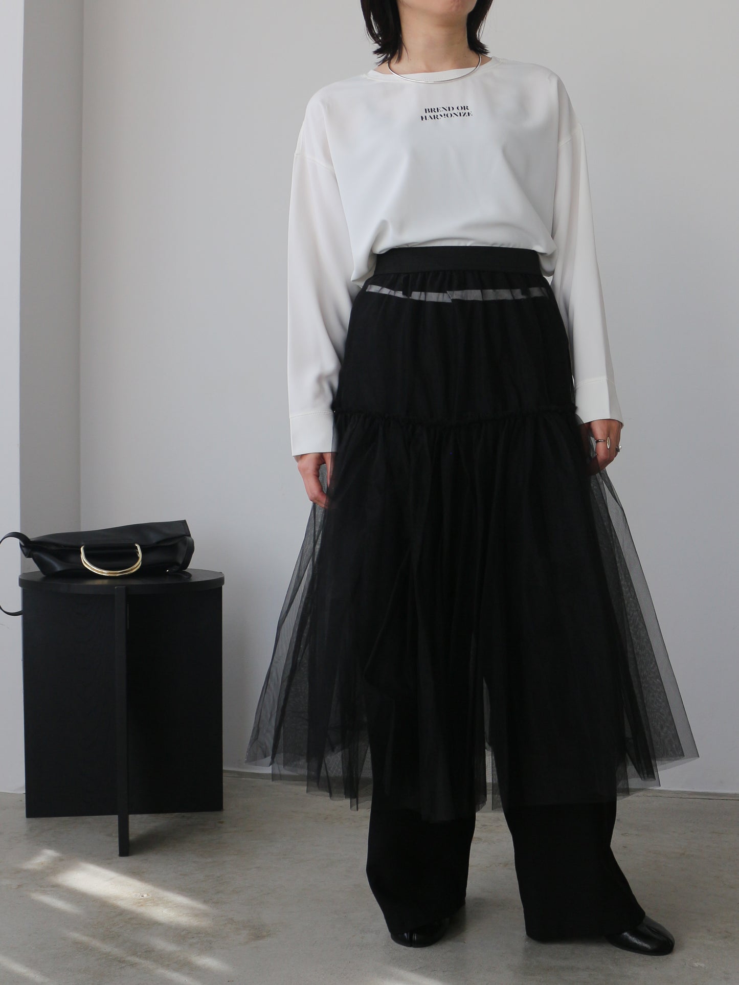 eru　チュールティアードチュチュスカート