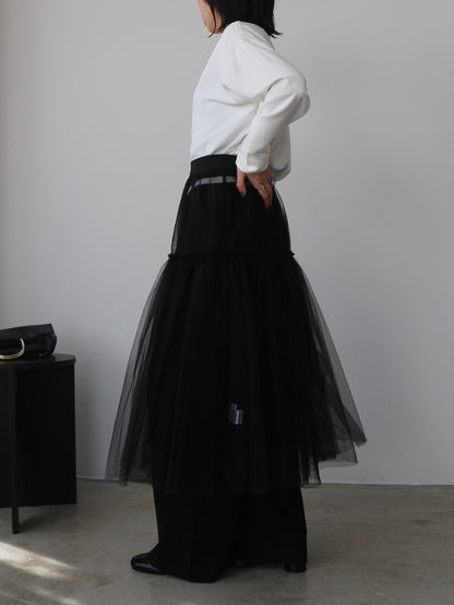 eru　チュールティアードチュチュスカート