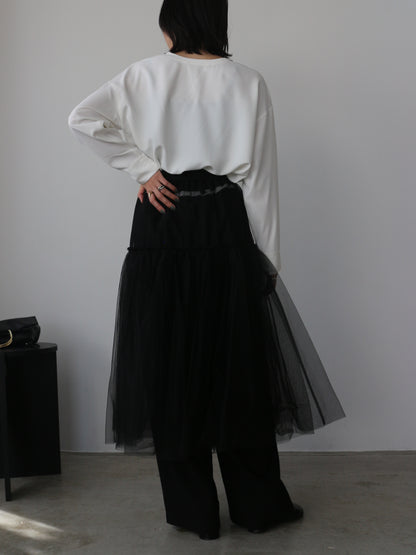 eru　チュールティアードチュチュスカート