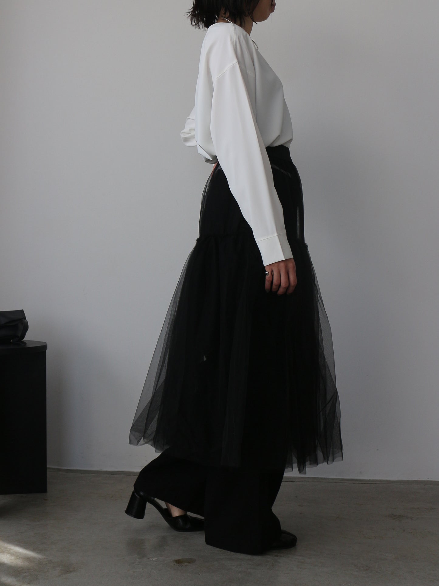 eru　チュールティアードチュチュスカート