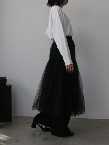 eru　チュールティアードチュチュスカート