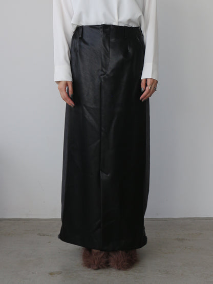 eru　ドッキングデニムスカート