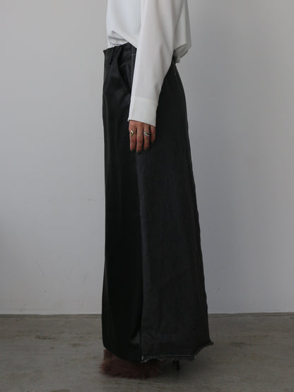 eru　ドッキングデニムスカート