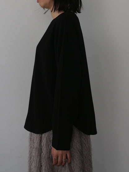 eru　2WAYロゴプリントプルオーバー