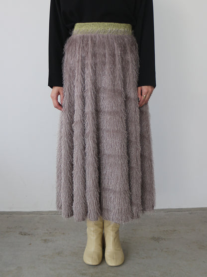 eru　ジャガードフレアスカート