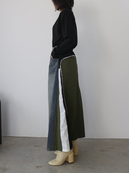 eru　2WAYロゴプリントプルオーバー