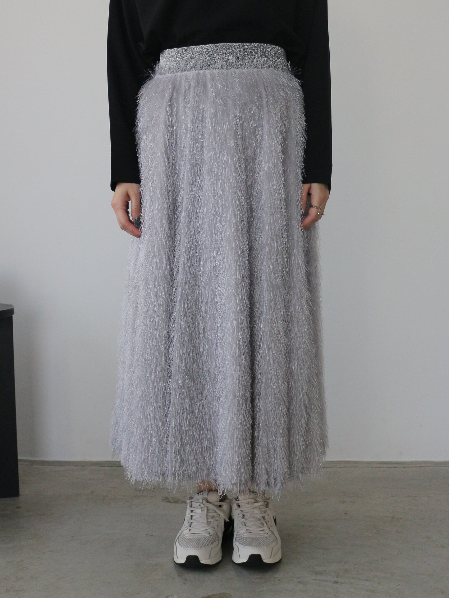 eru　ジャガードフレアスカート