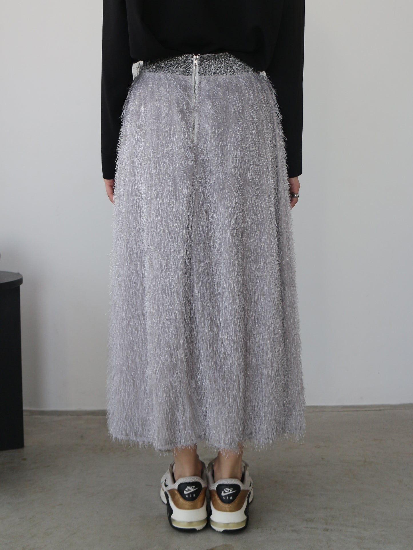 eru　ジャガードフレアスカート