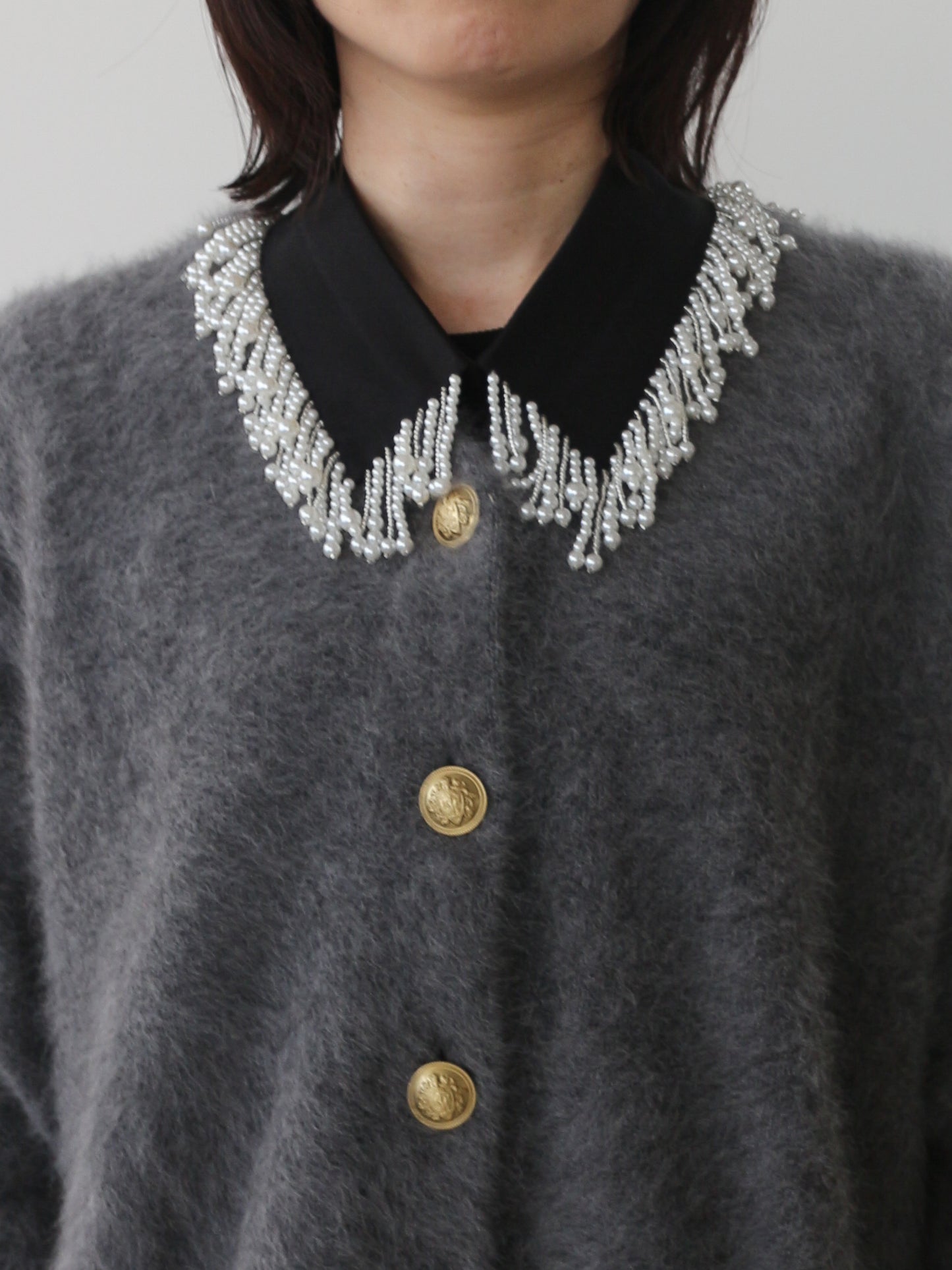 eru　パール付け衿