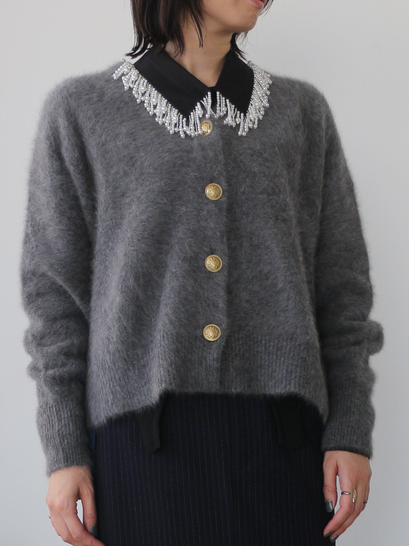 eru　パール付け衿