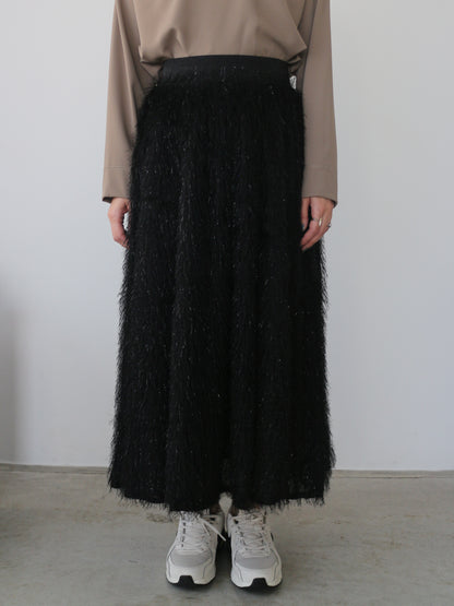 eru　ジャガードフレアスカート