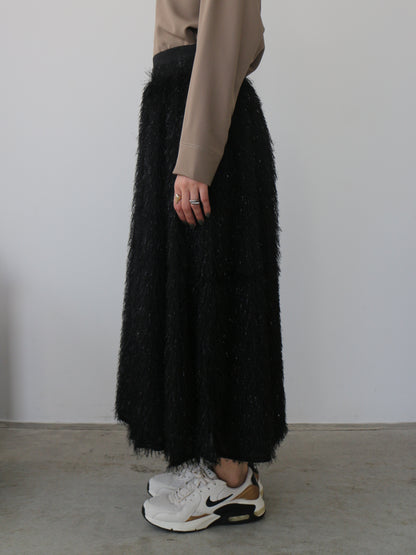 eru　ジャガードフレアスカート