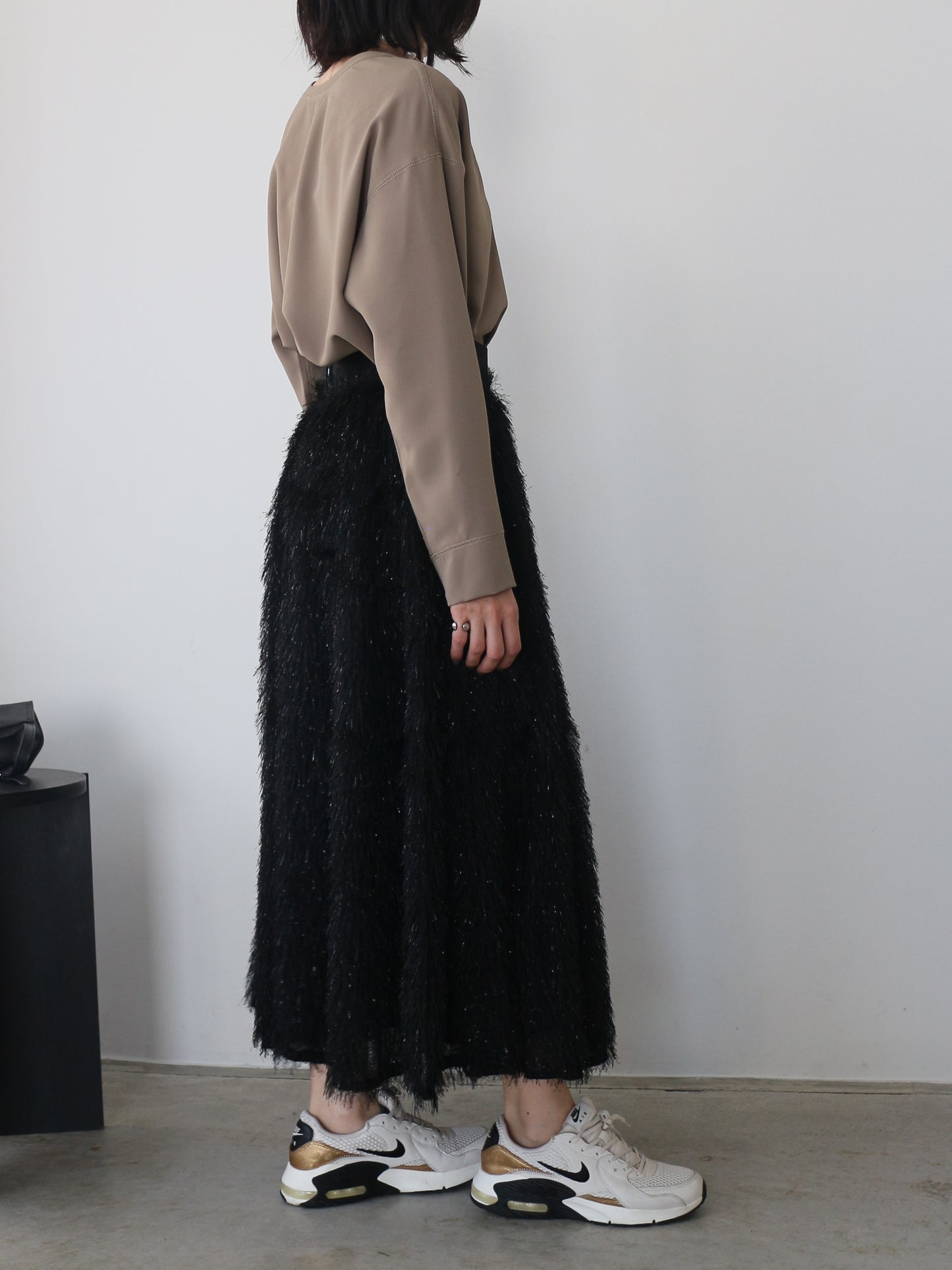 eru　ジャガードフレアスカート