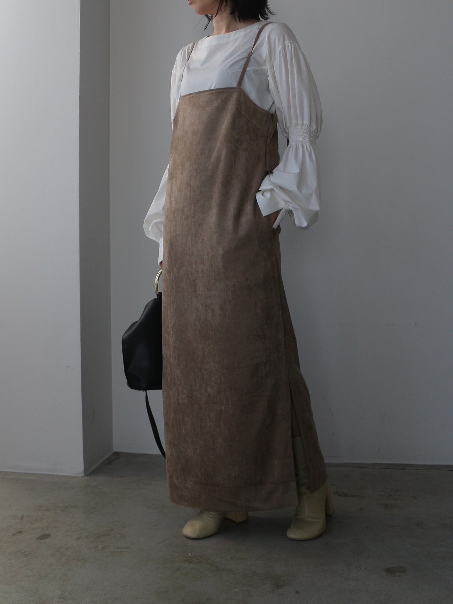 2WAYギャザースリーブT