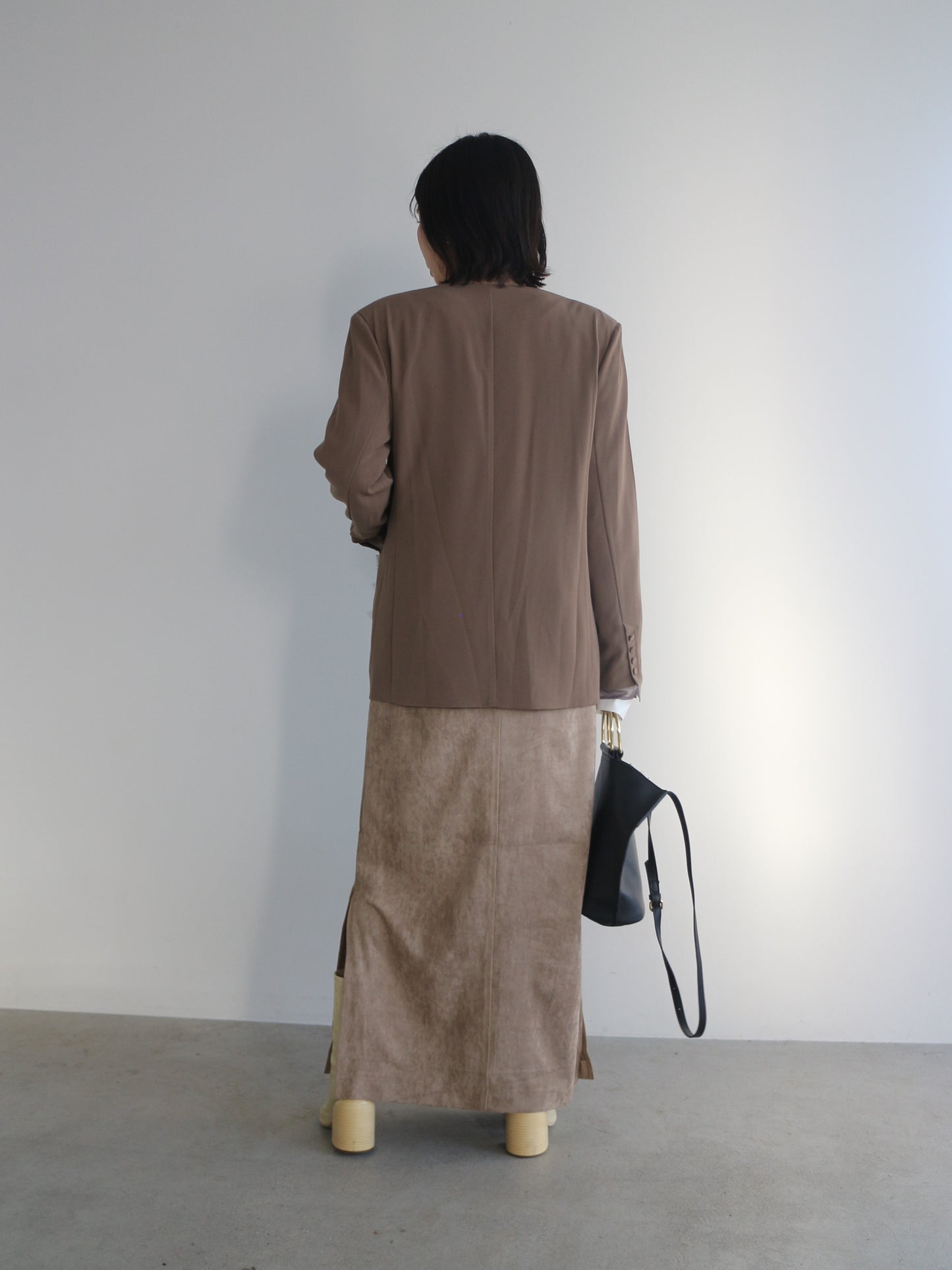 ポケットフリルジャケット