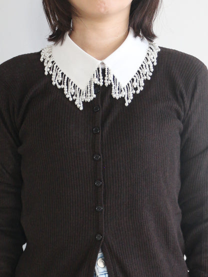 eru　パール付け衿