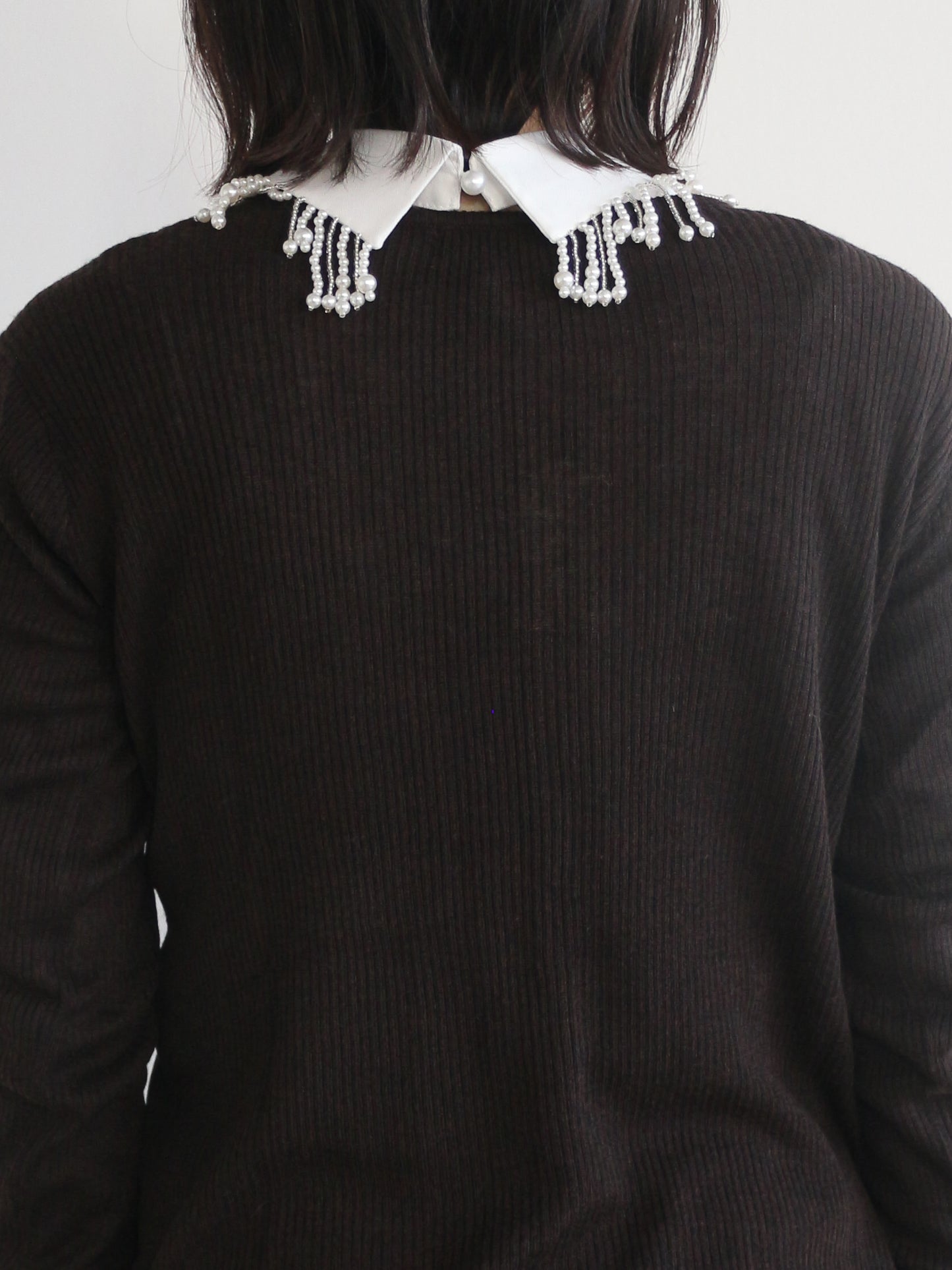 eru　パール付け衿