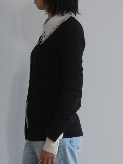 eru　パール付け衿