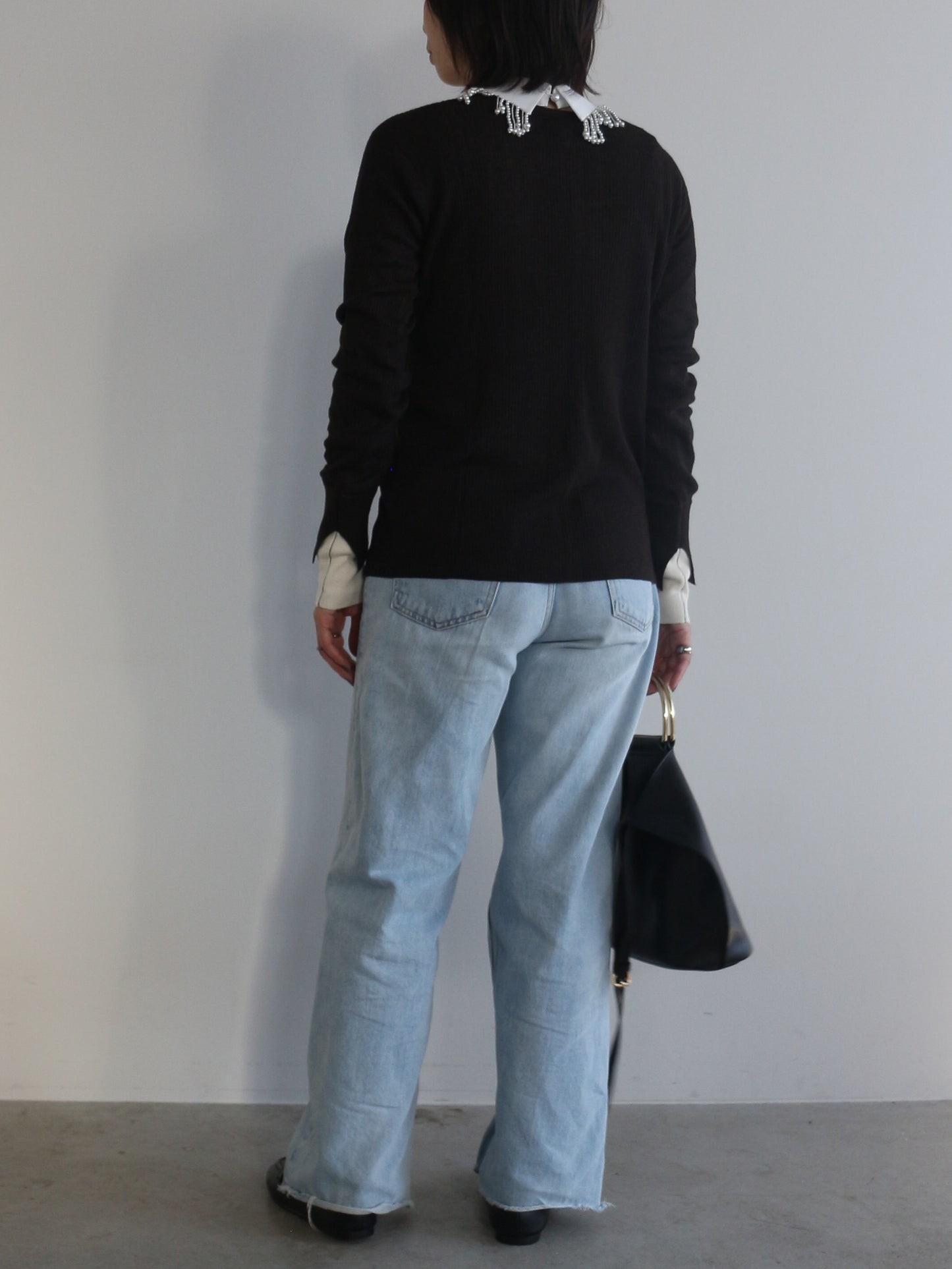 eru　パール付け衿