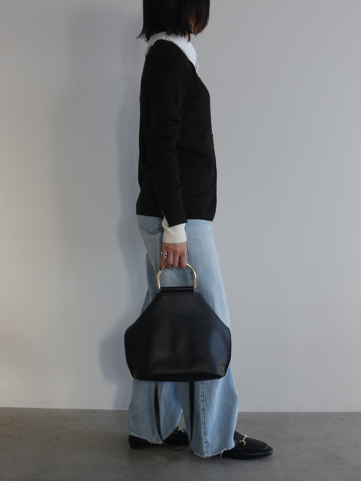 eru　パール付け衿